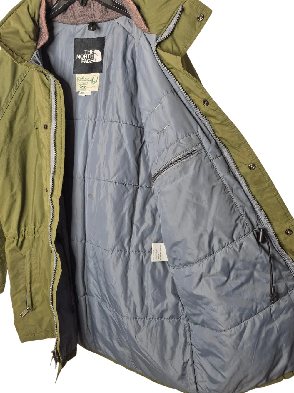 Vintage 80s The North Face National Park Service NPS Uniform Jacket USA Large